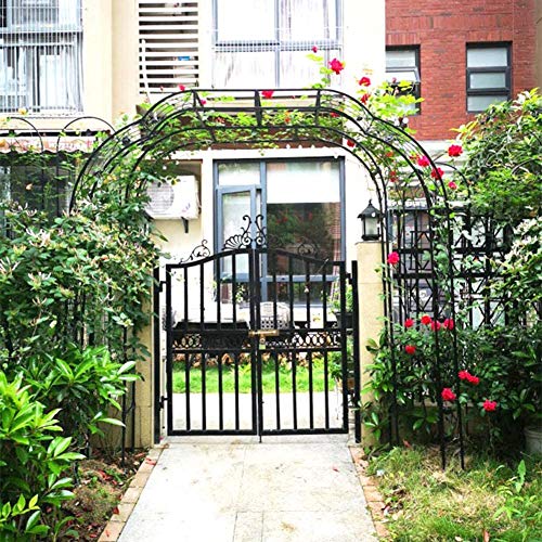 Awningcranks Rosenbogen Metall Romantische Deko Gartenbogen Metall Gartenbögen für Hochzeit Brautparty Prom Dekoration… – Bild 8