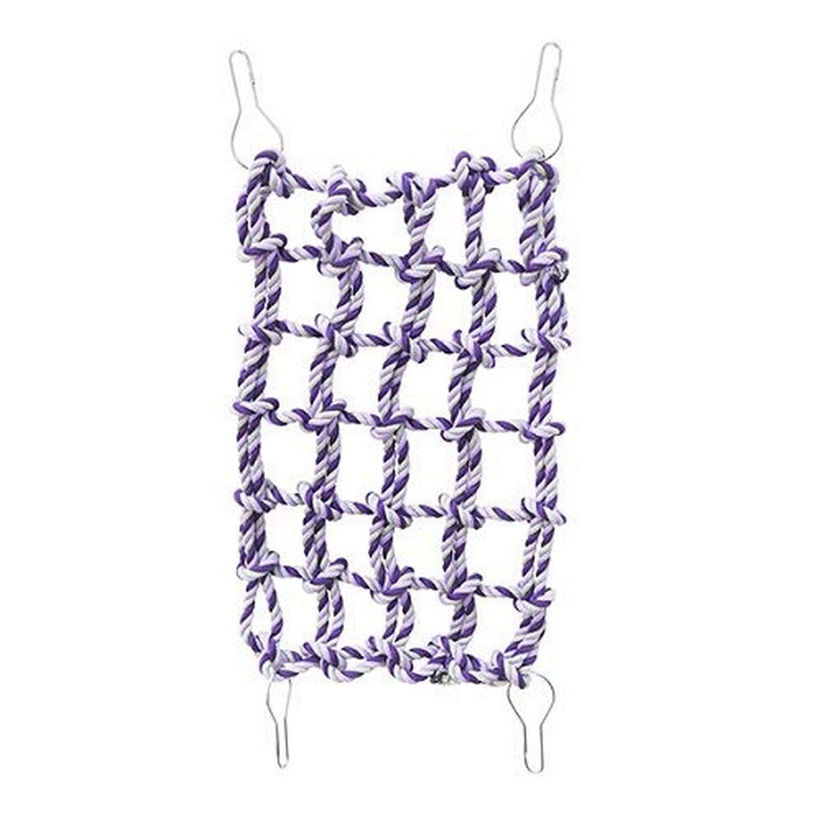 Rosewood Small Animal Activity Toy Rat and Ferret Cargo Net Boredom Breaker (Assorted) clear