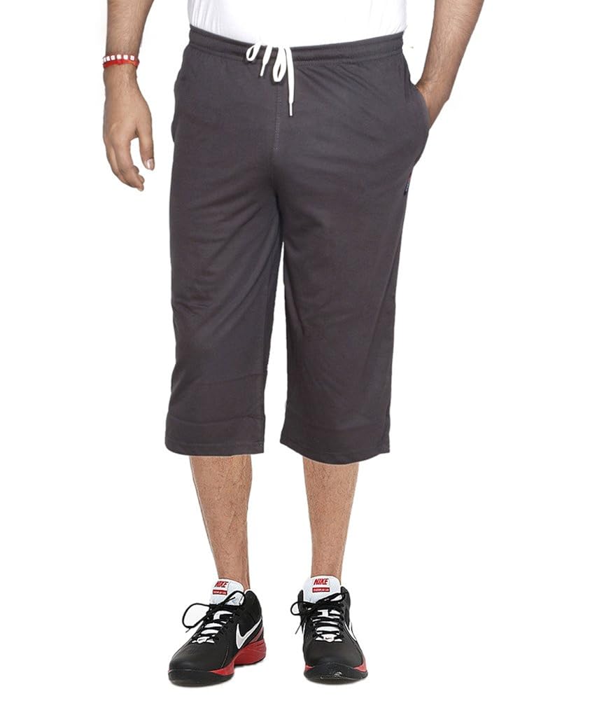 indiweaves men's regular fit nightwear/ capri