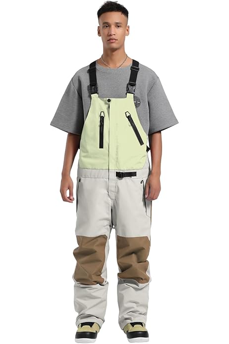 Kids' Waterproof Snow Bibs Insulated Ski Overalls For Boys Girls