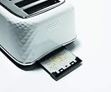 De'Longhi Brillante CTJ4003W 4-Slice Toaster White view 4