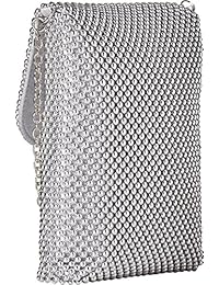 Jessica McClintock Mujeres Demi Malla teléfono Crossbody