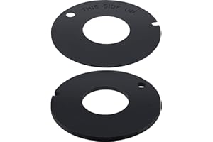 Mudder 2 Pieces 385311462 and 385316140 RV Toilet Rubber Seal Toilet Flush Ball Seal for Sealand Mansfield VacuFlush RV Camper, Compatible with 2010, 510/506+, 510+/1006,1008/EcoVac 146-149