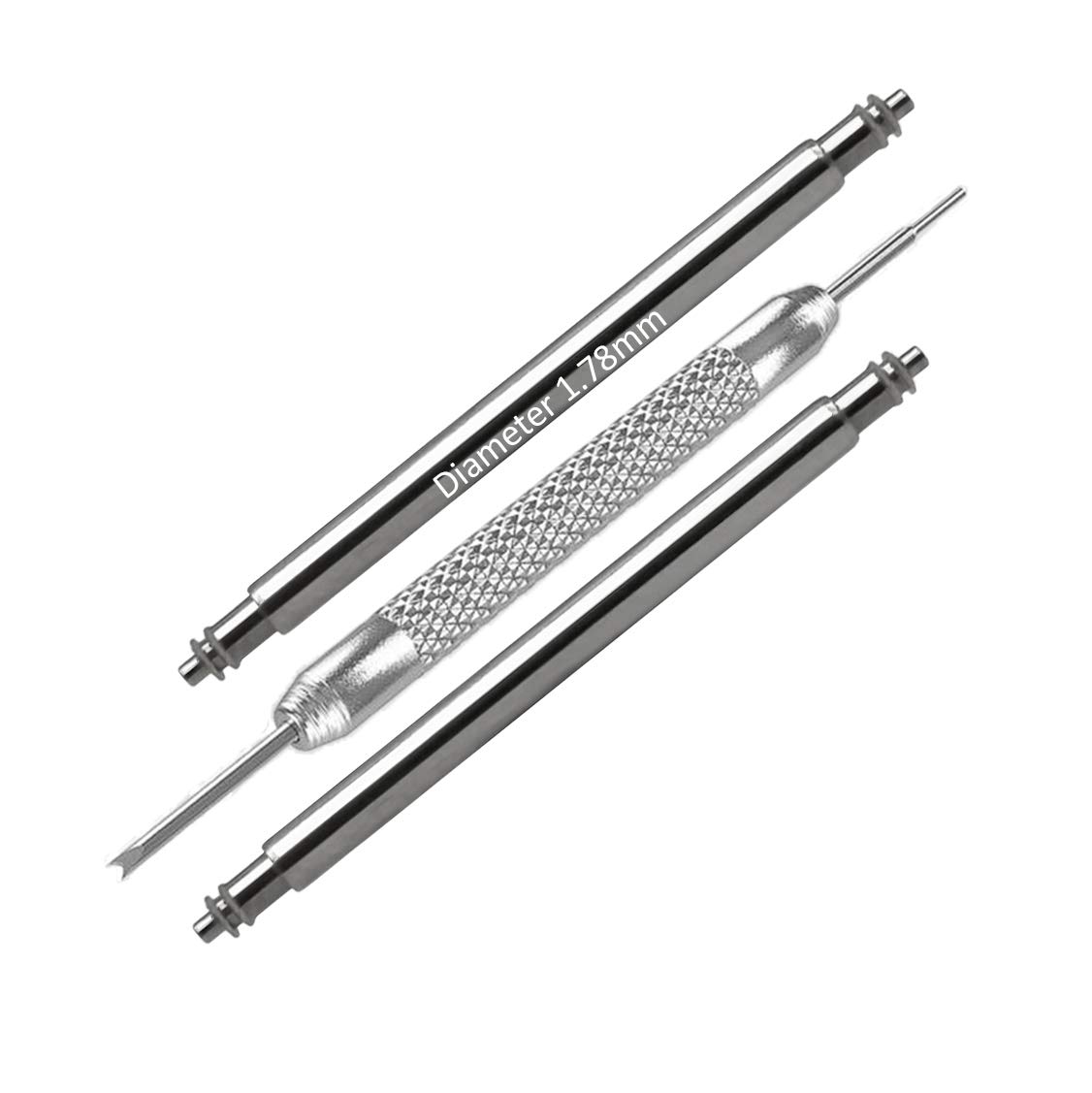 masar 14mm X 2 Diameter 1.78mm Spring Bars for Watch Stainless Steel 14mm X2 1.78 Tool