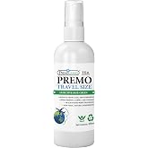 Travel Bed Bug &amp; Mite Killer Spray by Premo Guard 3 oz &ndash; Child &amp; Pet Safe &ndash; Fast Acting &ndash; Stain &amp; Odor Free &ndash; Best Protection &ndash; Carryon Bag Approved