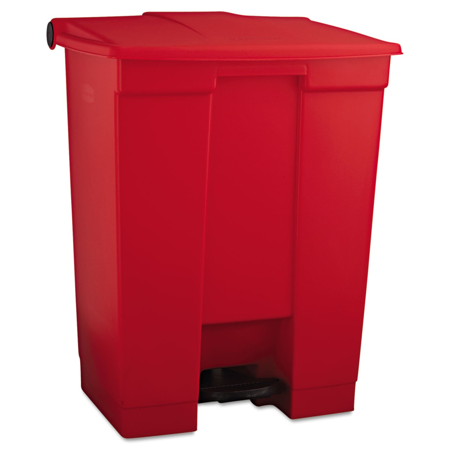 Rubbermaid Commercial Products Step-On Container 68 Litre Red FG614500RED