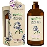 Biofinest Lemon Verbena Essential Oil Shower Gel - Aromatherapy Luxury Spa Gift Set - Natural Fragrance Body Wash - Organic Moisturizing Bubble Bath - Paraben Sulfate Free - For Dry Skin Women Men