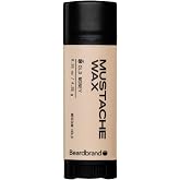 Beardbrand Mustache Wax - Flexible Medium Hold for Creating Natural-Looking Handlebar Mustache Styles - Old Money - 0.15oz