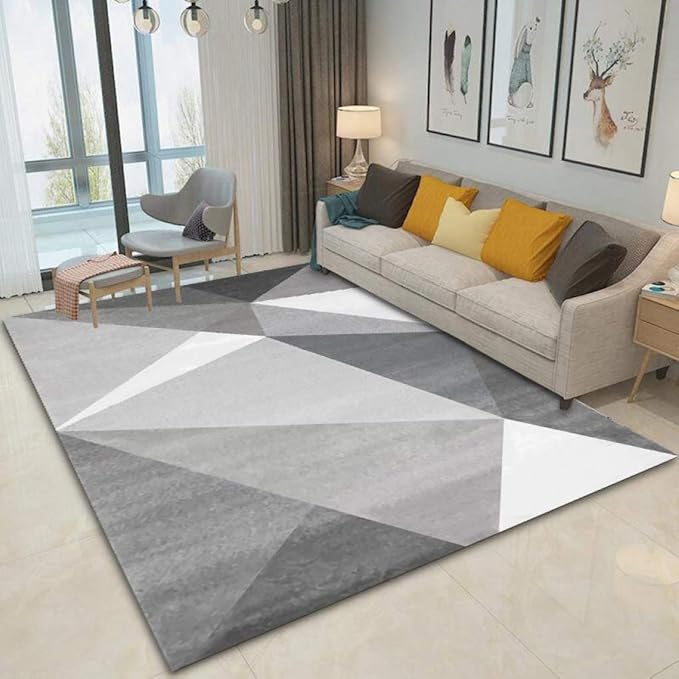 Alfombras de Estilo Moderno para el hogar, Accesorios en Gris