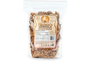 MICHELE’S GRANOLA Michele's Granola Almond Butter, Handmade, Whole Grain, Vegan, Gluten-Free & Non-GMO, 36oz Resealable Bag