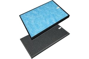Multifunction Replacement Filter，Compatible For Sharp Air Purifier KC-A50E-B KC-850 KC/KI-AX70 KC/KI-DX70 KC/KI-BX70 KC-B70，H