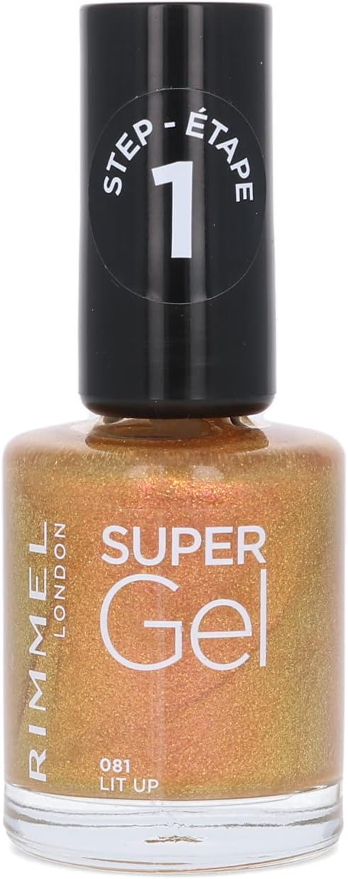 Rimmel Super Gel Nail Polish Lit Up 081 12ml