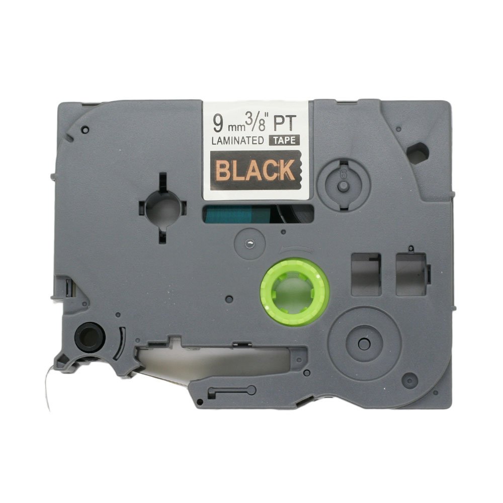 BROVACS 1 Pack Gold on Black Label Tape Compatible for Brother P-Touch TZ 324 TZe 324 9mm 3/8" OPA1132D