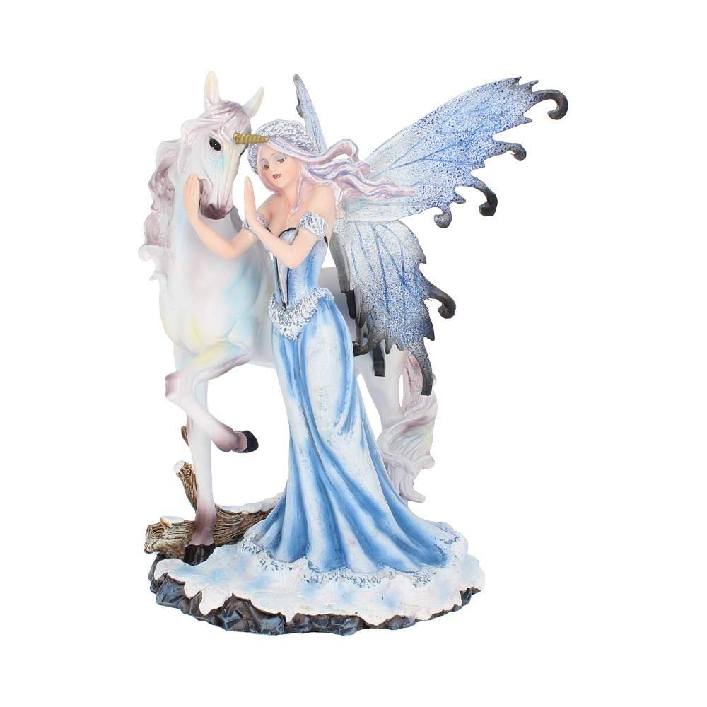 Nemesis Now Comfort Fairy & Unicorn 21.5cm ornament figurine (NEM3412)