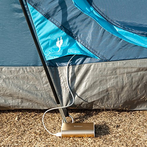 Timber Ridge Large Family Tent for Camping with Carry Bag, 2 Rooms