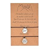 YangQian Pinky Promise Coin Bracelet for Couples