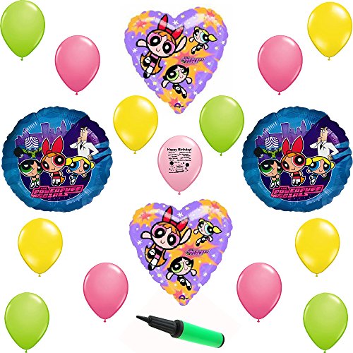 Galleon Powerpuff Girls Party Supplies Balloon Explosion