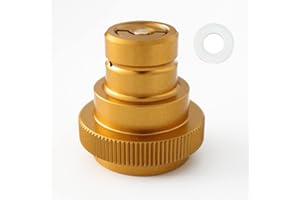 BLKGJTF Quick CO2 Adapter for Soda Water Compatible with DUO/Terra/Art, Sparkling Water Maker, Connecting Original blue CO2 Cylinder with TR21-4 Male Thread Soda Maker Valve Refill Accessories