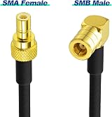 Eightwood SMB DAB Antenna Extension Cable RG174 8.2ft 2.5m for Blaupunkt view 3