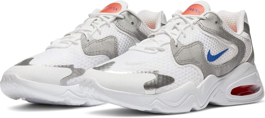 blue and gray air max