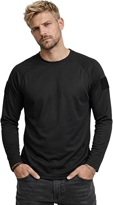 Quickdry Shirt Longsleeve, Farbe: Black, Größe: M