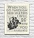 When You Go Through Deep Waters, I Will Be With You, Isaiah 43:2, Unframed Art Print, Vintage Ship Bible Verse Scripture Wall and Home Decor Poster, Inspirational Gift, 8x10 inches
