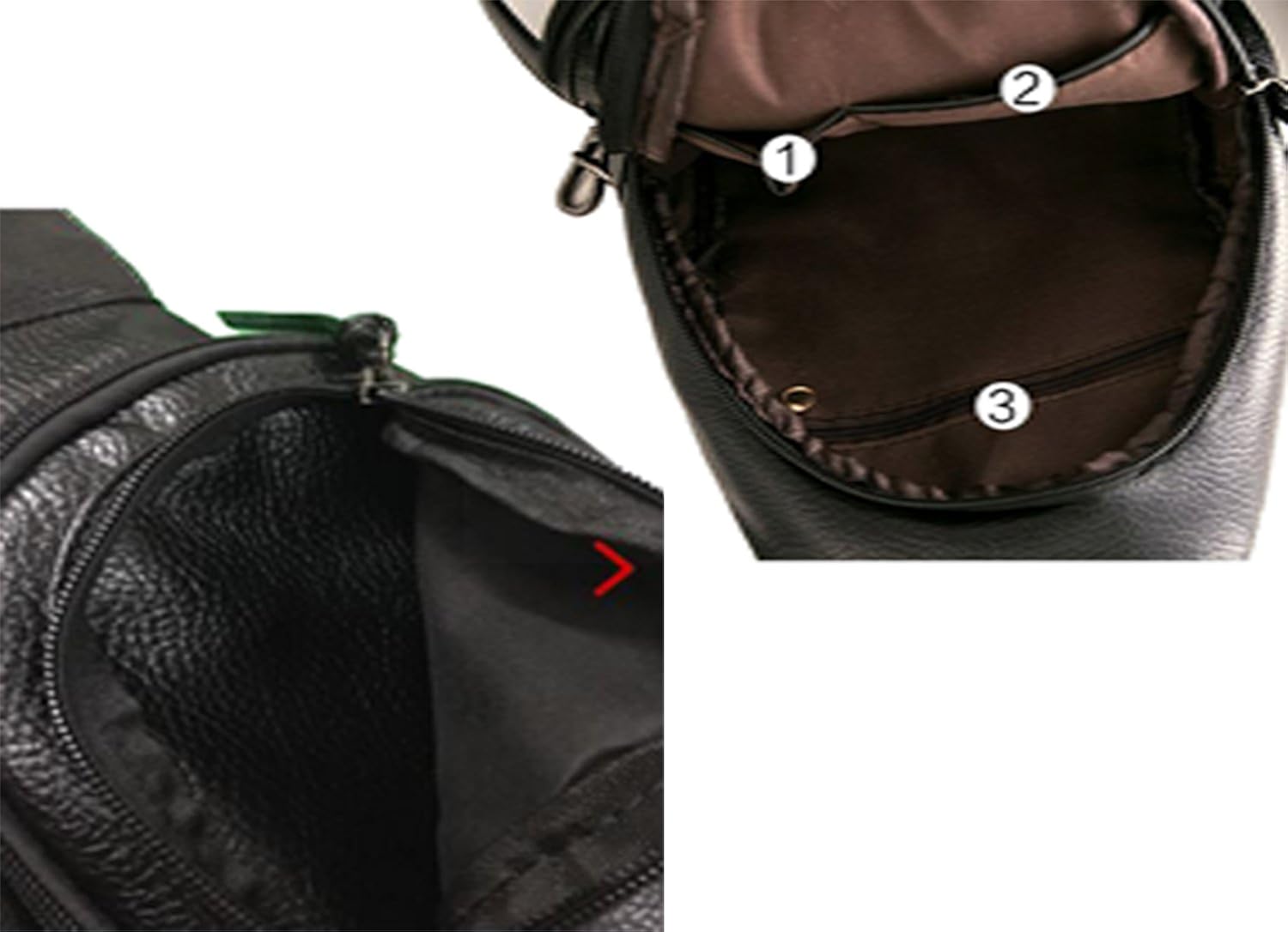 di grazia convertible(3 way) women's backpack handbag (black, black-3way-beaded-crossbody-bag)