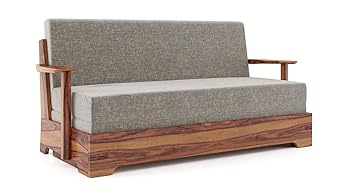 Urban Ladder Sheesham Wood Mahim Sofa Cum Bed With Arm And Without