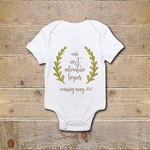 Pregnancy Announcement Baby Onesie