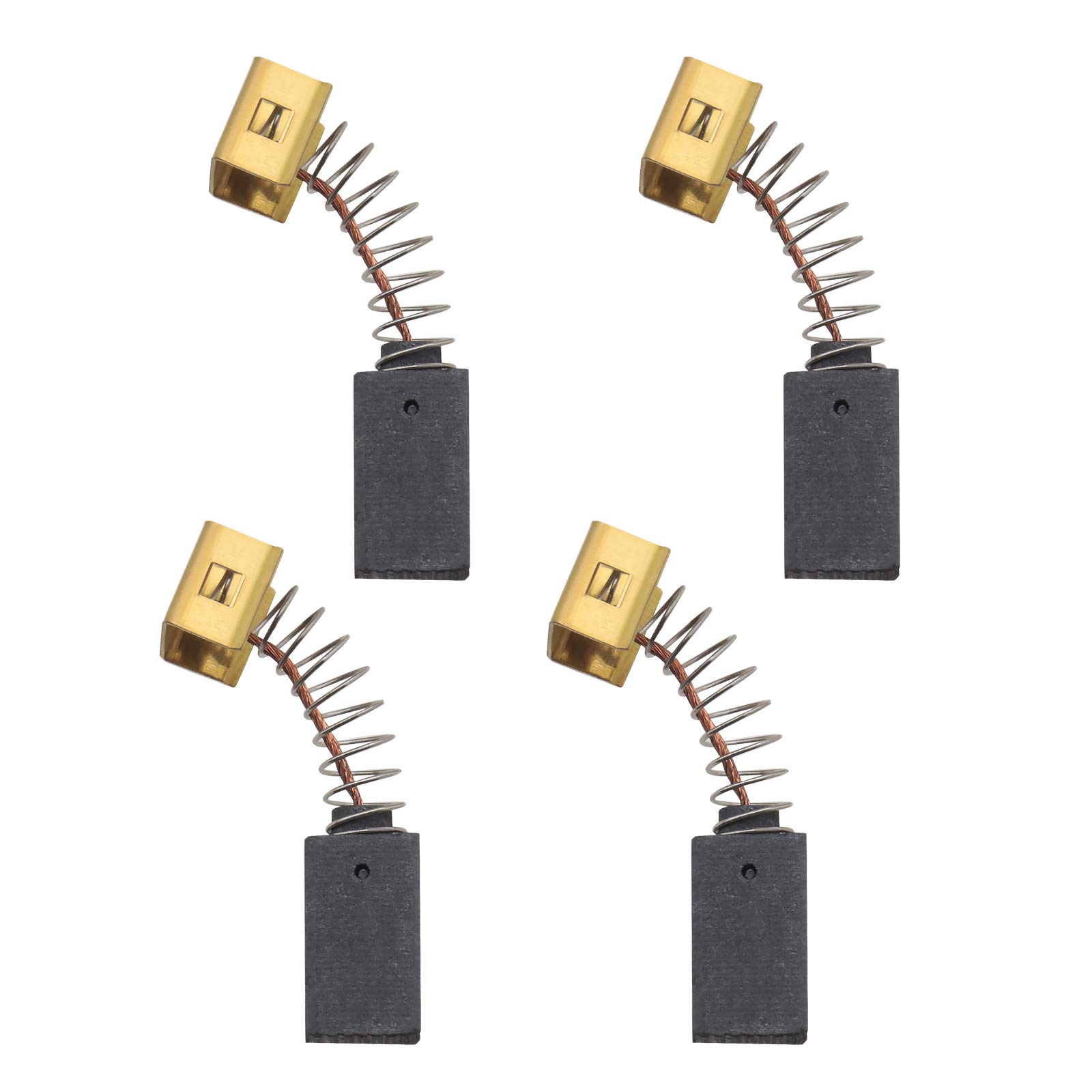 Be In Your Mind 2 Pairs of 596071-00 Angle Grinder Carbon Brushes with Auto Cut Off Compatible with Black & Decker CD110 CD115 KG900 KG915 AST15