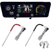 WiFi Controller Replacement for Pit Boss Pellet Grill with PID &amp; App Control for Models Lexington 540, Classic 700, Austin XL 1000, Matte Black 440FB1