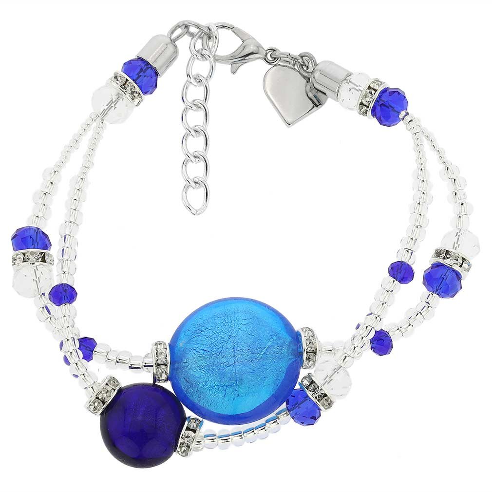 Glass Of Venice Murano Glass Adelina Bracelet - Blue