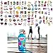 Stickers for Water Bottle 95 Pack Cute Computer Laptop Trendy Sticker for Hydroflasks Teens Girls Waterproof,Vinyl Aesthetic Decal Sticker MacBook Notebook Luggage Bicycle