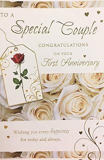 A Lifetime Of Happiness To Go Quality Handmade First Anniversary