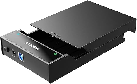 Inateck - Caja de Disco Duro (2.5/3.5, USB 3.0), Color Negro: Amazon.es: Informática