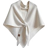 Shawl Wraps for Women,Pashmina Wraps for Women,Wrap Cardigan Cape Wool Cashmere Shoulder Top Sweater Scarf
