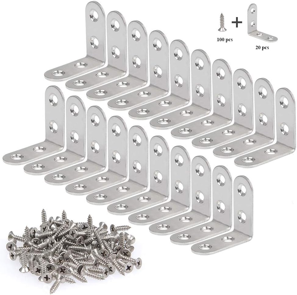 FOCCTS 20 St ck Edelstahl Eckwinkel 40 X 40 Mm L f rmige Ecke Code 90 foccts-20-st-ck-edelstahl-eckwinkel-40-x-40-mm-l-f-rmige-ecke-code-90