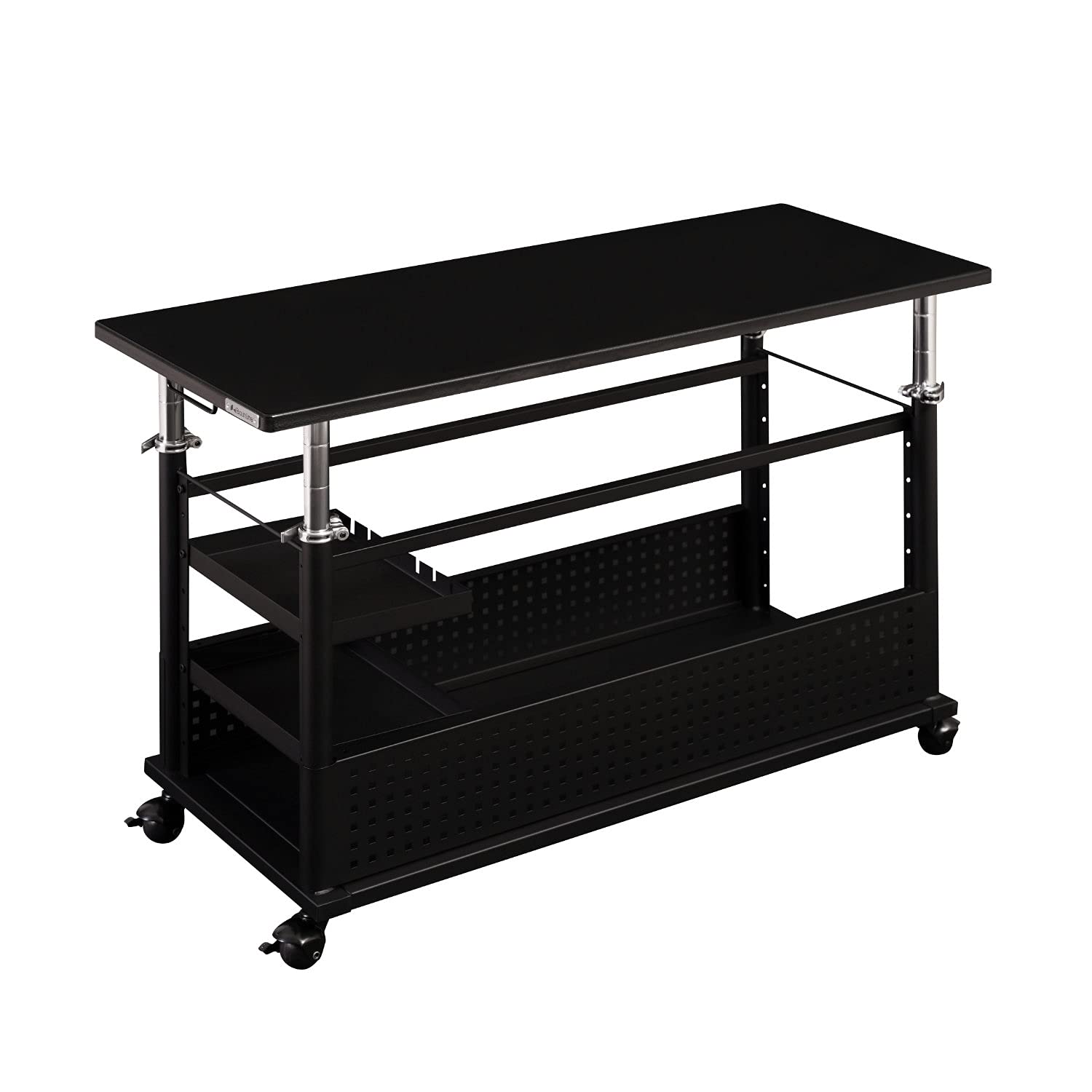 Bauhutte ( バウヒュッテ ) 昇降式 L字デスク ロング BHD-1000HL-BK商品画像