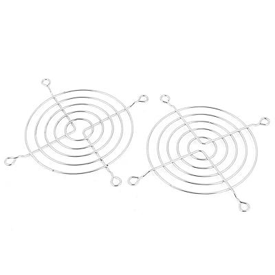 2 Pcs Metal Wire Finger Guard Protect Grill for 90mm PC Cooling Fan