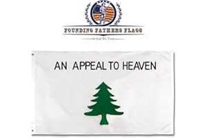 FOUNDING FATHERS FLAGS An Appeal to Heaven - Liberty Tree Embroidered Flag - Sons of Liberty Edition - Tree 3'x5' Flag