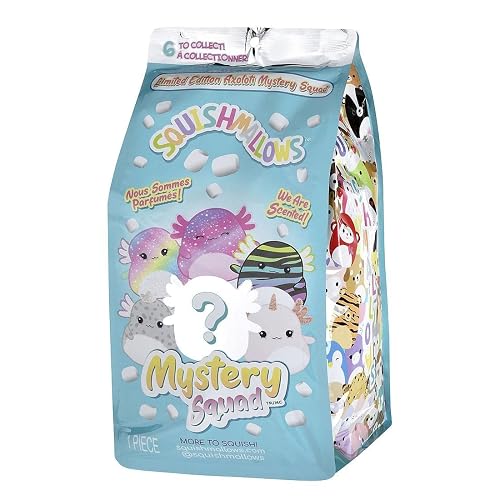 Squishmallows Limited Edition Scented Axolotl Mystery Squad Pack