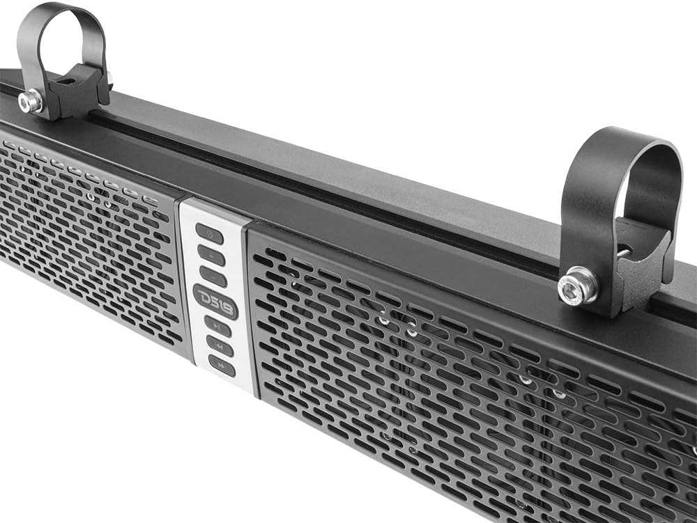 DS18 Marine Boat UTV ATV 35" Amplified Sound Bar Speaker Bluetooth RGB LED Amp 810005181846 eBay