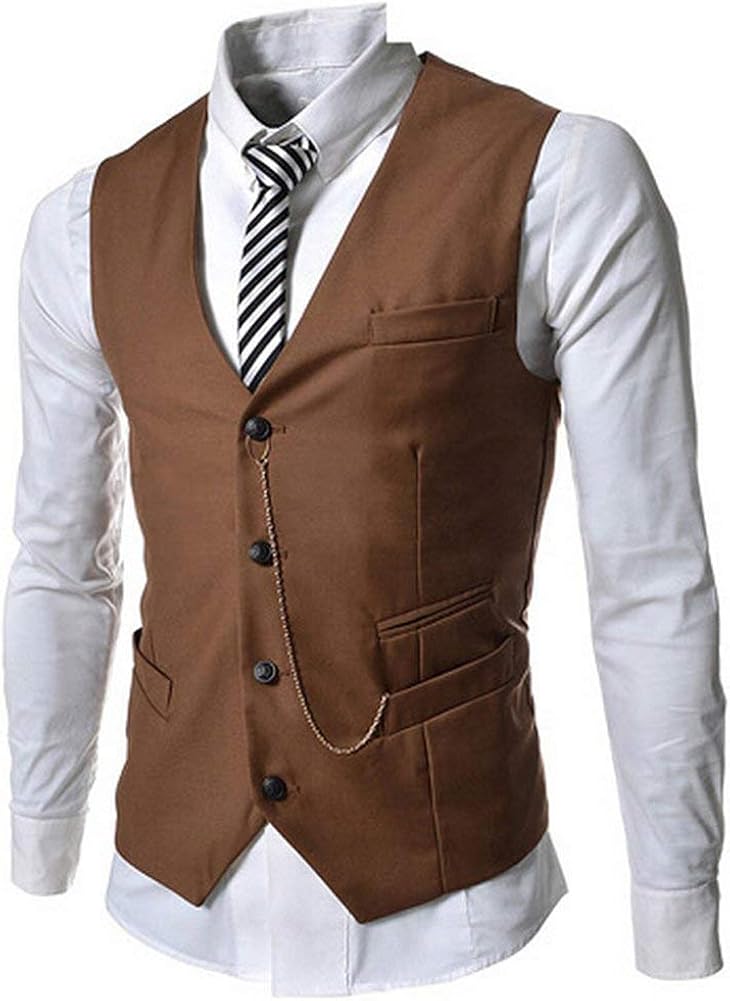 Anzugweste Für Herren - Elegante Business-Weste - Für Hochzeit & Business