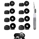 Vykyntow 8 Pairs Replacement Silicone Ear Buds Tips