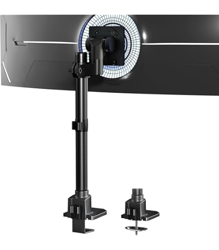 Suporte Para Monitor Para 2 Telas, Montagem Em Mesa