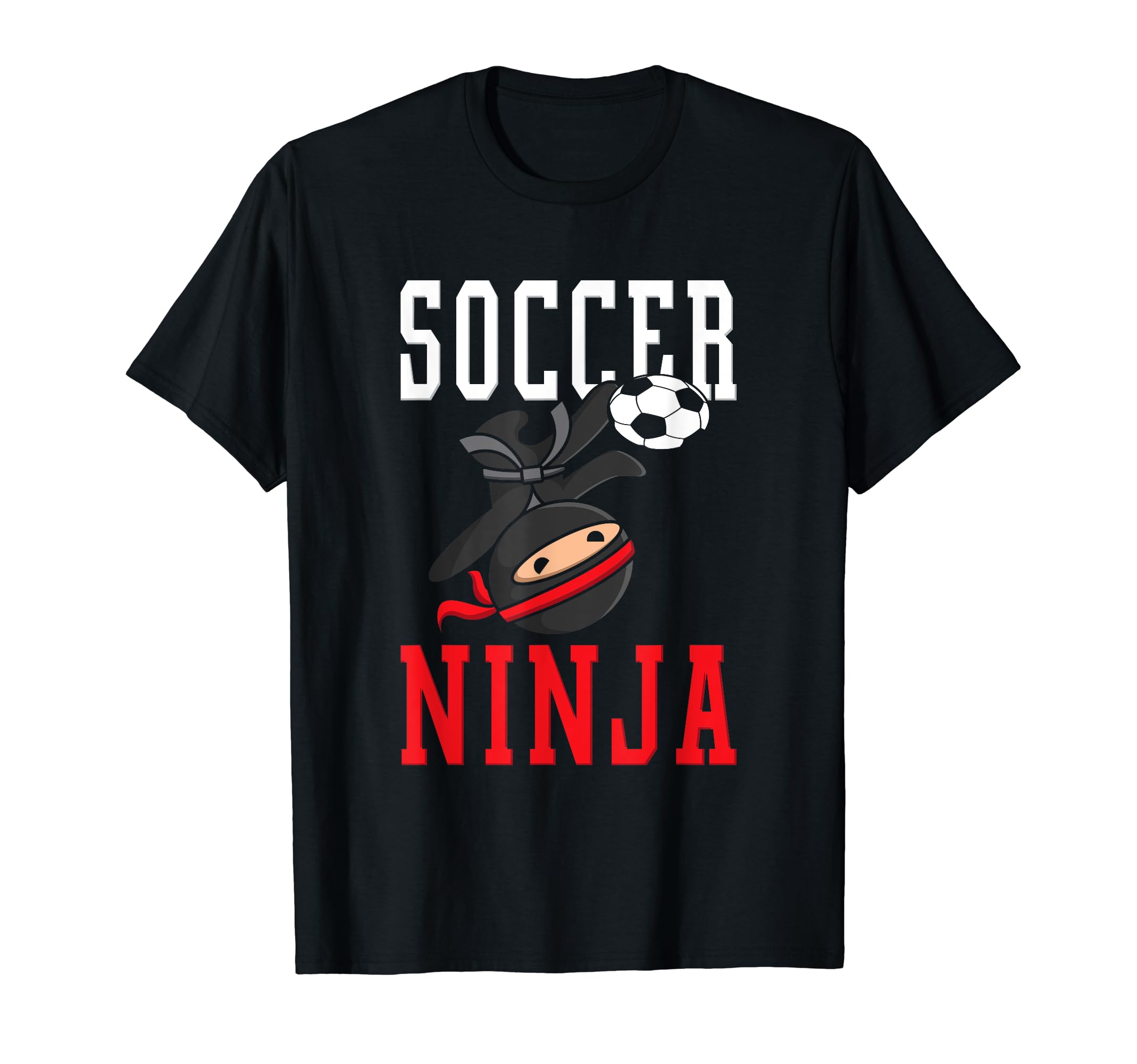 Soccer Ninja Illustration For A Soccer Player T-Shirt