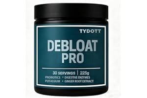 AZX TYDOTT Debloat Pro, Contains Probiotics and Digestive Enzymes to Relieve Bloating, Supports Gut Health, Nutrient Absorption, and Stomach Comfort to Support Digestive Health
