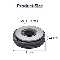 5/8"-11 Thread Angle Grinder Flange Nut, Self