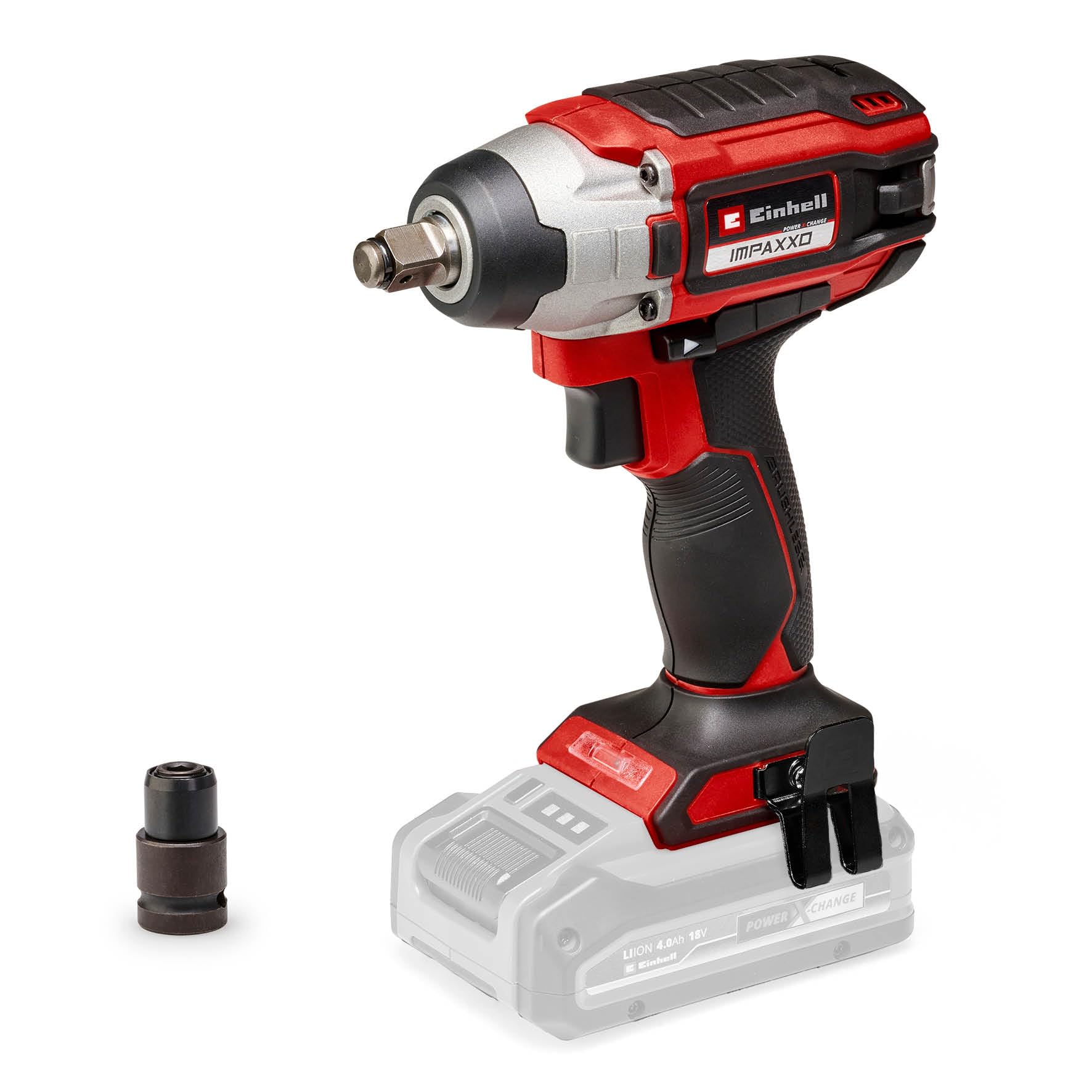 Einhell Akku-Schlagschrauber IMPAXXO 18/230 Power X-Change (Li-Ion, 18 V, 230 Nm, Bürstenloser Motor, Lieferung ohne Akku & Ladegerät)
