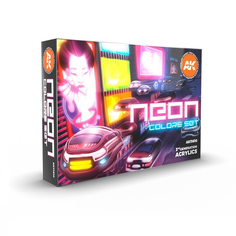 AK Interactive Set - Neon Colors Set